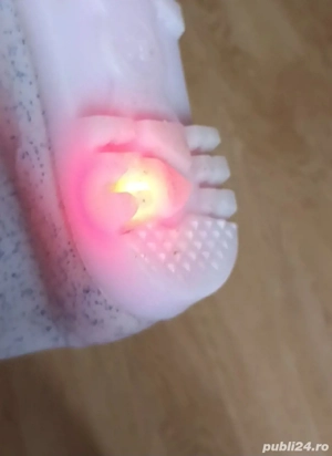 cizme de cauciuc marime 29 cu luminite  - imagine 3