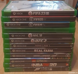 xbox one + 12 jocuri 