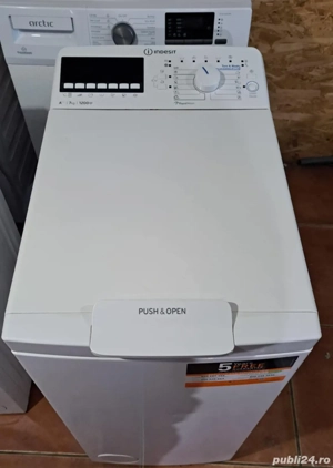 Masina de spalat cu incarcare de sus Indesit 7 KG, garantie