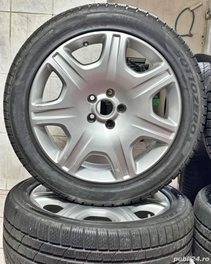 Set Jante 19 originale BENTLEY Continental GT, anvelope iarna Pirelli - imagine 2