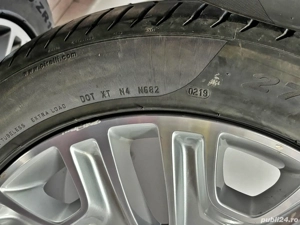 Set Jante 19 originale BENTLEY Continental GT, anvelope vara Pirelli - imagine 5