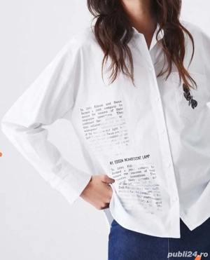 Cămașă cu print deosebit 