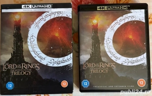 Trilogia lord of the rings blu-ray 4K