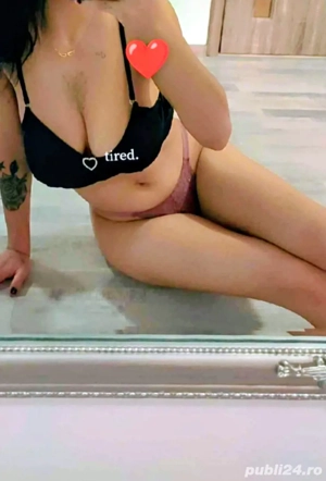 Nouă în oraș fac deplasări la tine sau hotel+confirmare pe wapp