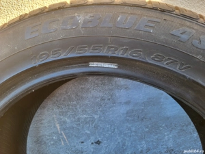 Vând anvelope 195/55/R16  M&S