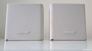 Boxe Bose single cube 2 sateliti albi Acoustimass