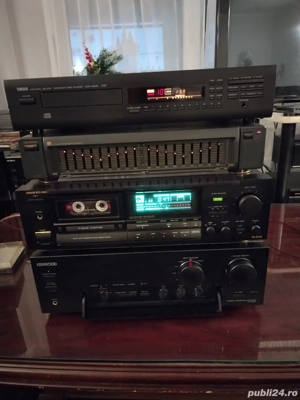 CD player Yamaha CDX530 si egalizator Siemens RQ300 2x9 benzi