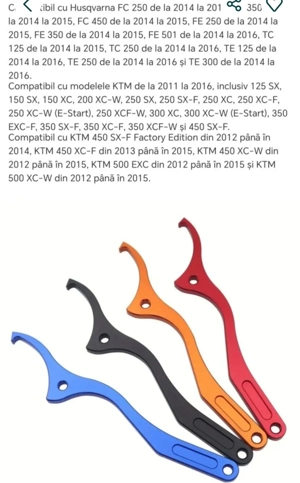 Cheie reglare amortizor Ktm, Husqvarna 