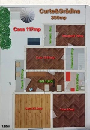 FREIDORF – CASA INDIVIDUALA | 3 CAMERE | GRADINA | CENTRALA | ANVELOPATA | POD - imagine 10