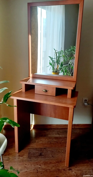 Masă cu oglindă (Masă de toaletă machiaj)