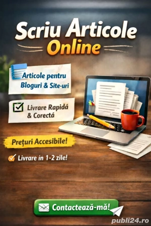 Articole online la comanda 