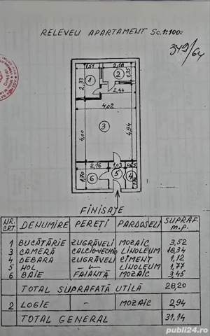 Proprietar vand garsoniera zona Favorit bloc T1 Tratoria - imagine 2