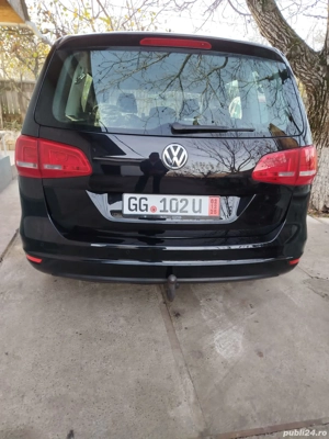 VW Sharan, 2.0 TDI, 140 CP, 7 LOCURI, 2011, EURO 5 - imagine 3