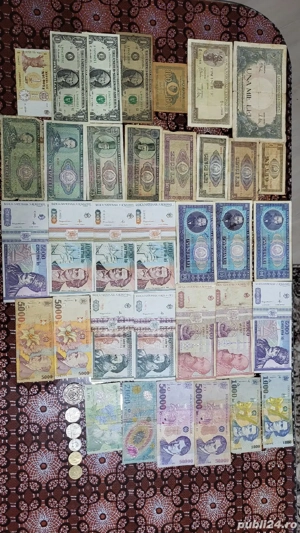 vand bacnote si monede cu vechime - imagine 3