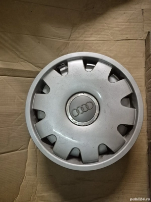 Jante otel 6 1/2J x 16H2 ET50, 1K0 601 027 A, originale VW, Audi, optinal +capace originale Audi 16” - imagine 8