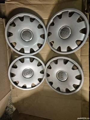 Jante otel 6 1/2J x 16H2 ET50, 1K0 601 027 A, originale VW, Audi, optinal +capace originale Audi 16” - imagine 7