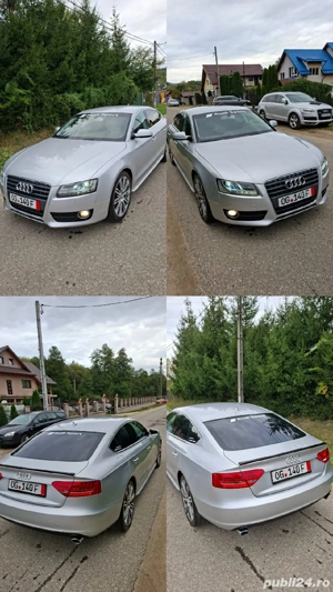 AUDI A5* PRO-LINE * 2011* Euro 5* Bi xenon * Full led* Navigație MMI* Parctronic * Tempomat * 180 cp - imagine 4