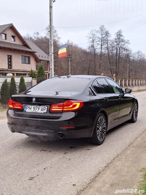 BMW 520 D* G30* 2018* SPORT-LINE* Black Edition* FullLed * Tempomat * Ceasuri Plasmă * Proprietar * - imagine 2