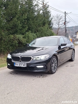 BMW 520 D* G30* 2018* SPORT-LINE* Black Edition* FullLed * Tempomat * Ceasuri Plasmă * Proprietar * - imagine 4
