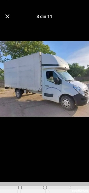 vand schimb dubă prelată cub Opel Movano, autoutilitara 3.5 T - imagine 3