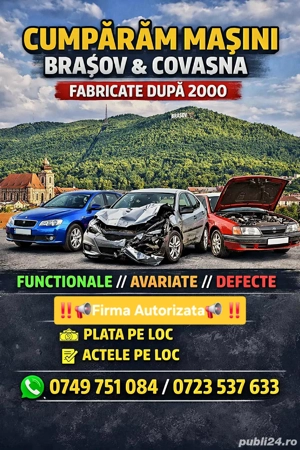 Autoturisme Functionale //Avariate//Defecte dupa anul 2000