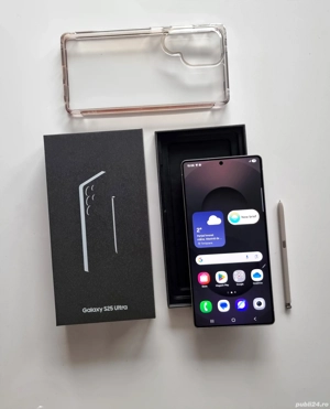 Samsung S25 Ultra Titanium, 256 GB 12 GB, impecabil, ca nou, liber