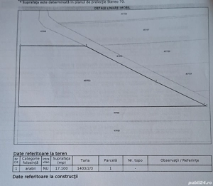 Teren extravilan agricol 65200 mp
