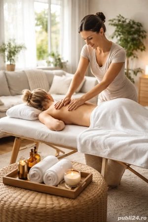 Masaj la domiciliul- Terapeut femeie 