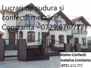 Atelier: Sudura si confectii metalice,Constructii                                        