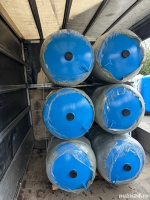 Rezervor vertical vopsit 500 litri 11 bar