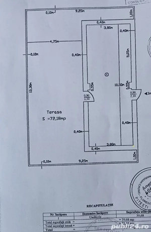 Garsoniera 112 mp cu terasa Exclusiv Ultracentral  - imagine 3