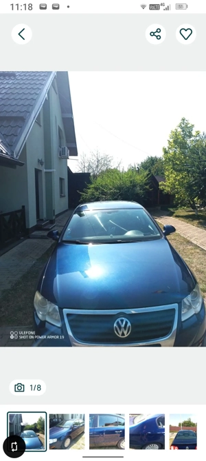 Dezmembrez Volkswagen passat 2006 benzina - imagine 3