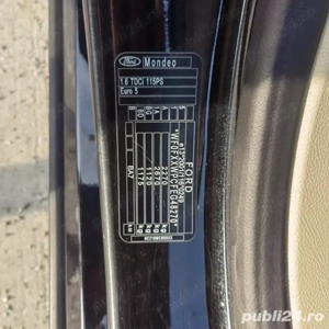 Unic proprietar vand Mondeo diesel - imagine 3