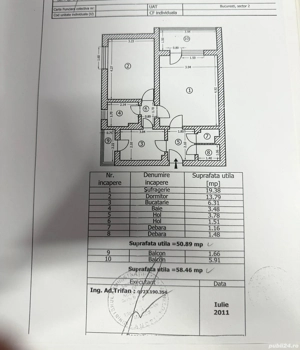 Apartament 2 camere decomandat - centrala, boxa, parcare - imagine 10