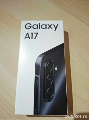 Samsung A17 Black Dual Sim,128Gb.Nou.