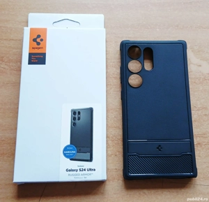 Husa Ultra Hybrid Samsung S25 Ultra,cu folie sticlă.