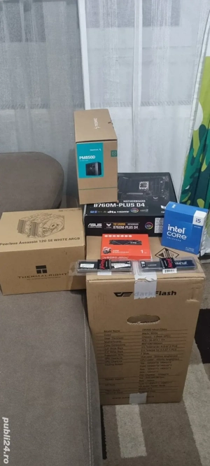 PC i5 14600k rx7800xt 64gb DDR4 - imagine 4