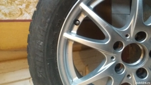 roti aluminiu ronal cu anvelope iarna brigestone 205/55/16 - imagine 3