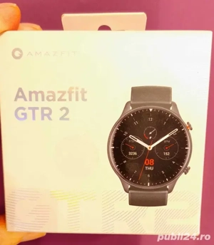 Smartwatch Amazfit Watch GTR 2, Black - imagine 3