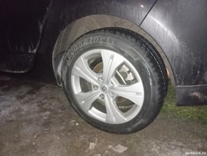 Jante aliaj pe 17, originale Renault,225/50/17, de iarna, cu senzori presiune 