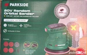 Slefuitor cu excentric Parkside