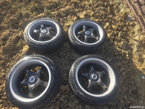 Vand genti de golf 4 pe 17 in 2 latimi fata 8,5j spate 9,5j prindere 5×100 400e 0756485767!! - imagine 2