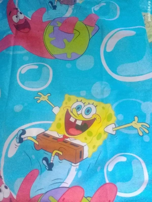 Lenjerie de pat copii Sponge Bob 