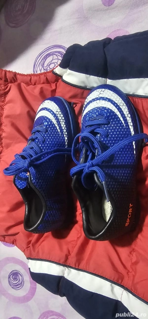 2 geci pt copil 3-4ani incaltaminte adidas geanta noua! - imagine 5