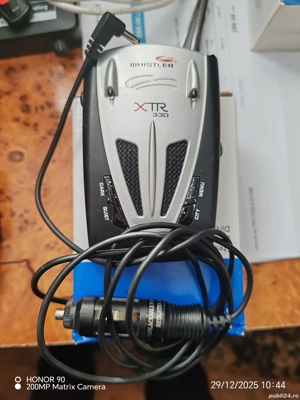 Detector radar XTR 330 cu setări benzi România