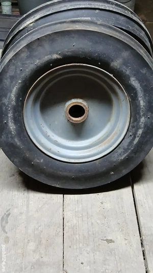 Vand roti metalice cu cauciuc pe aer