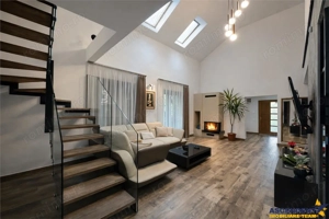 FILM Tur 3D!Locuinta rafinata, arhitectura cu personalitate,asezare cautata,Livezeni,Mures - imagine 2