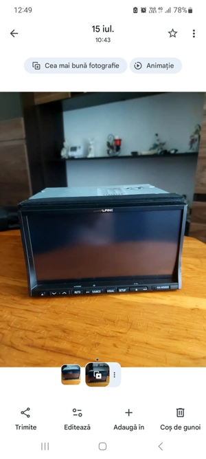 Navigatie noua originala Alpine model A132M6130F