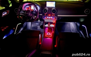 Audi A3 S-Line 1.6TDI euro 6 automat S-Tronic Scaune electrice Distronic Volan tesit km reali - imagine 3