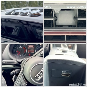Audi A3 S-Line 1.6TDI euro 6 automat S-Tronic Scaune electrice Distronic Volan tesit km reali - imagine 4